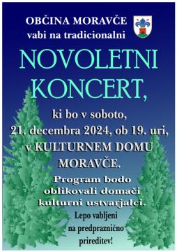 VABILO NA TRADICIONALNI  NOVOLETNI KONCERT