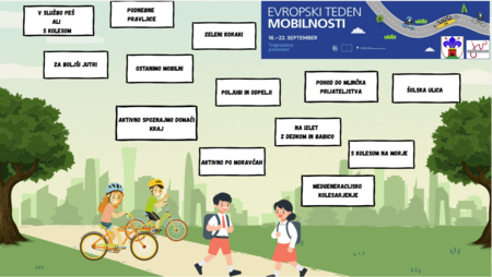 PREDVIDENE AKTIVNOSTI EVROPSKEGA TEDNA MOBILNOSTI 2026 MORAVČE